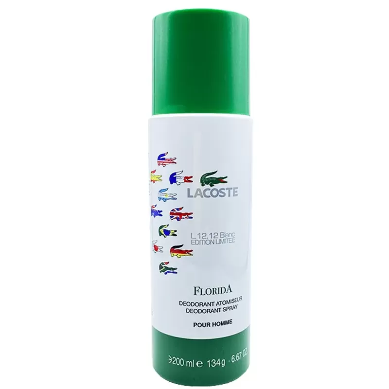 Lacoste L.12.12 Blanc Edition Limite Florida Erkek Deodorant 200 Ml